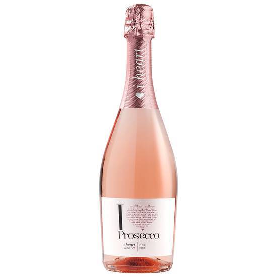 I Heart Wines Prosecco Rosé (750ml bottle)