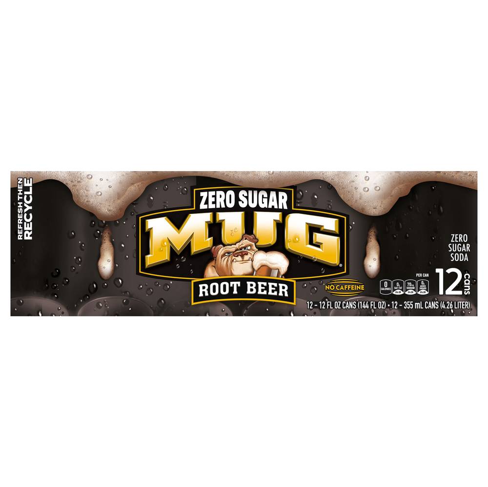 Mug Root Beer Soda (12 x 12 fl oz)