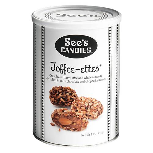 See's Candies Toffee-Ettes Almond Toffee Candy