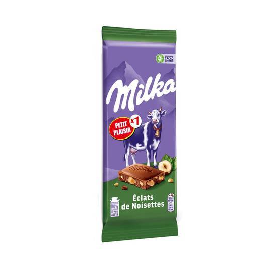 Milka - Tablette de chocolat au lait (noisettes)