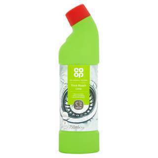 Co Op Thick Bleach Lime 750Ml