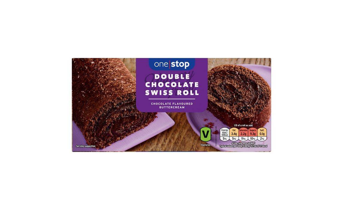 One Stop Double Chocolate Swiss Roll (398121)