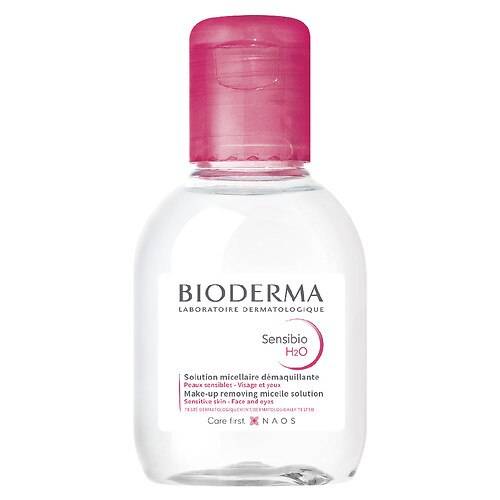 BIODERMA Sensibio H2O Micellar Water Cleanser Makeup Remover for Sensitive Skin - 3.4 fl oz