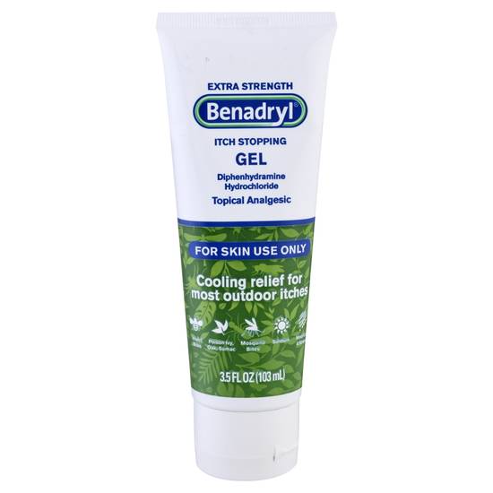 Benadryl Extra Strength Itch Stopping Gel