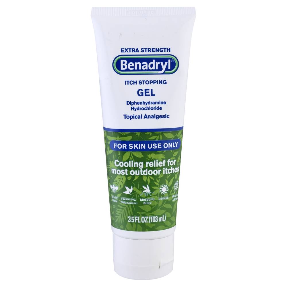 Benadryl Extra Strength Itch Stopping Gel (3.5 fl oz)