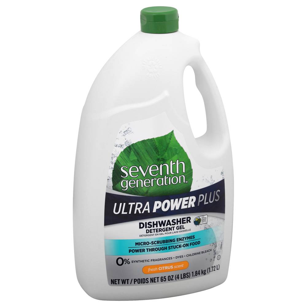 Seventh Generation Ultra Power Plus Dishwasher Detergent Gel (4.06 lbs)