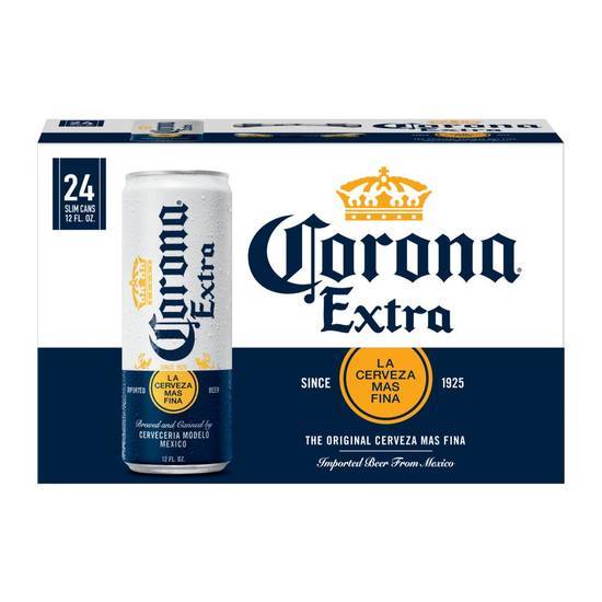 Corona Extra Lager Mexican Beer (24 pack, 12 fl oz)