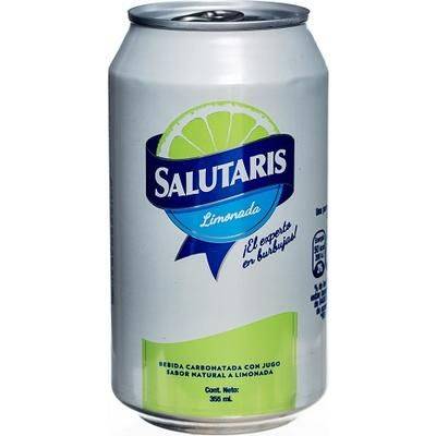 SALUTARIS Agua C/Gas Limonada Lata 355ml