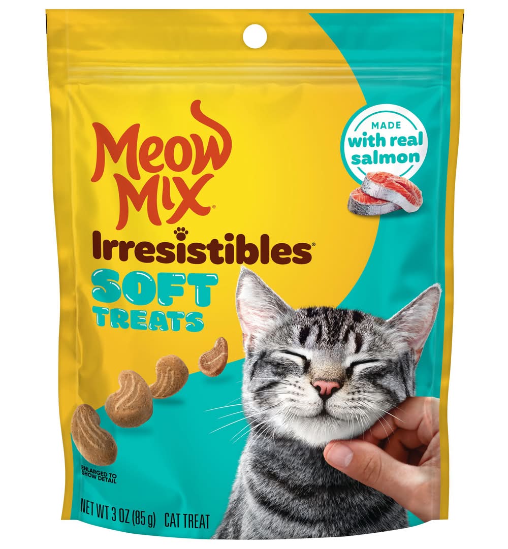 Meow Mix Irresistibles With Salmon Soft Treats (3 oz)