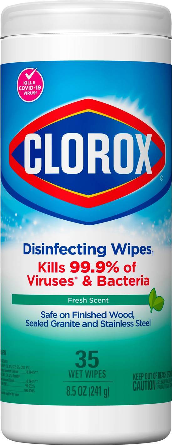 Clorox Fresh Scent Disinfecting Wipes