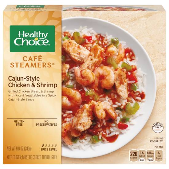Healthy Choice Cafe Steamers Cajun-Style Chicken & Shrimp