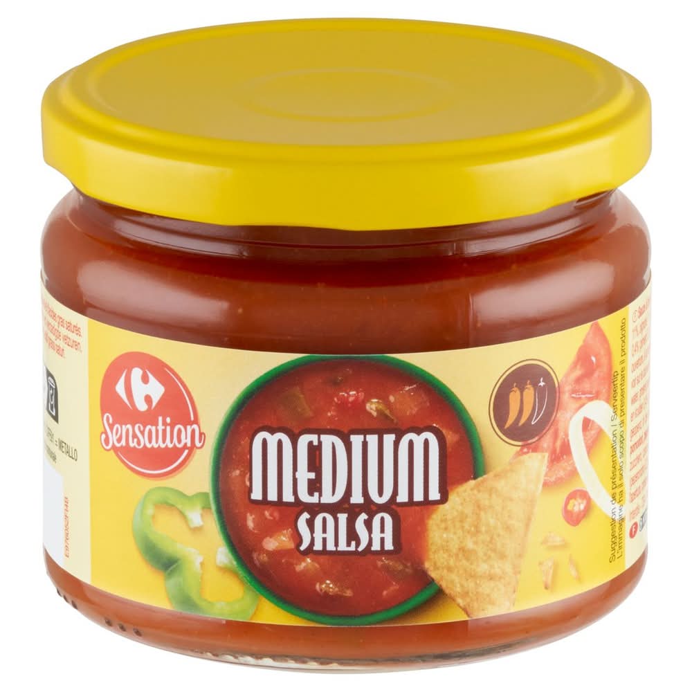 Carrefour Sensation Medium Salsa 315 g