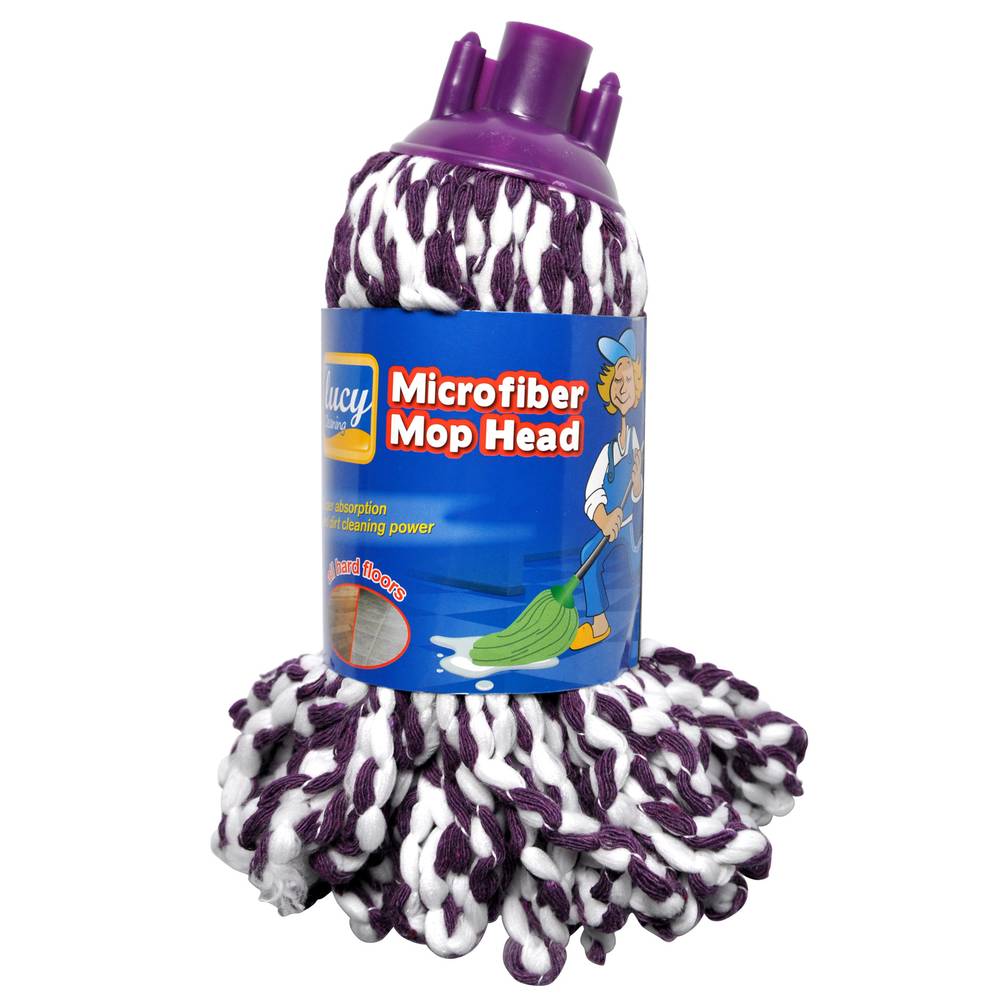 Microfibre Mop Head (Assorted Colours)