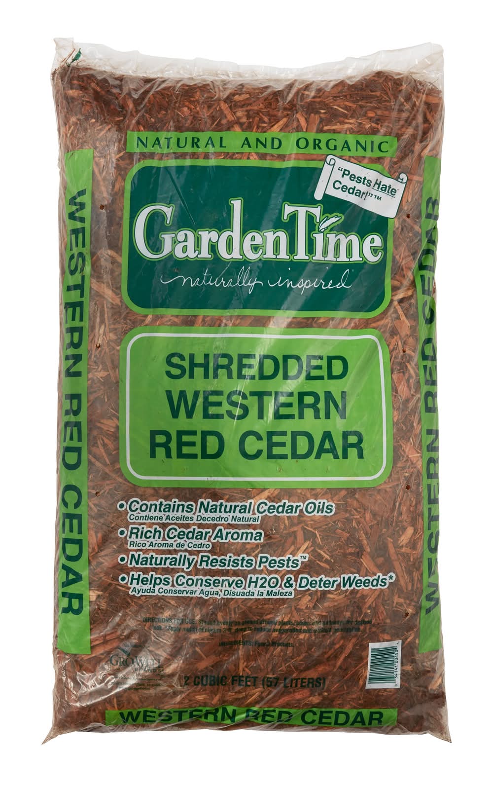 Garden Time 2-cu ft All-natural Reddish Color Western Red Cedar Mulch