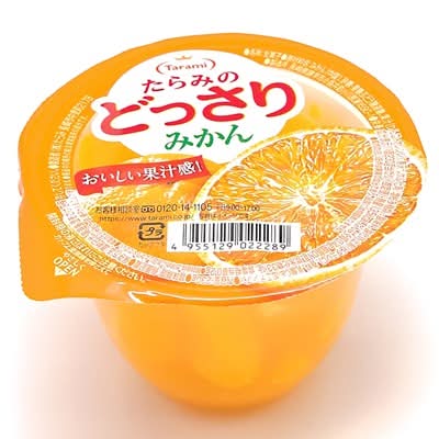 たらみのどっさり ゼリー - みかん (230g)