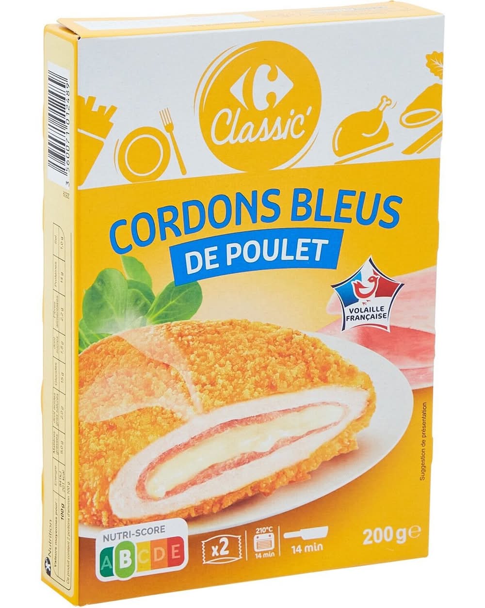 Carrefour Classic' - Cordons bleus de poulet (2)