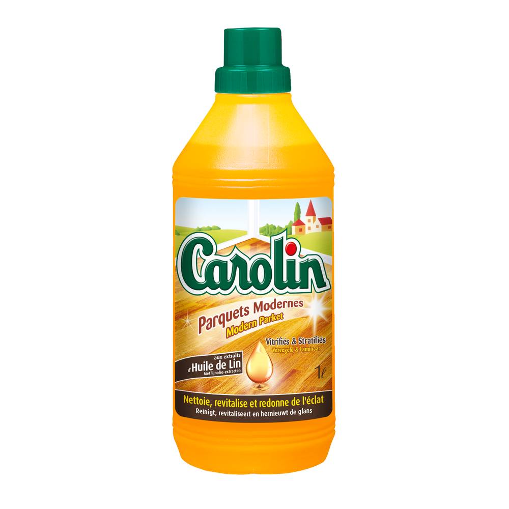 Carolin - Nettoyant ménager parquets modernes (1 L)