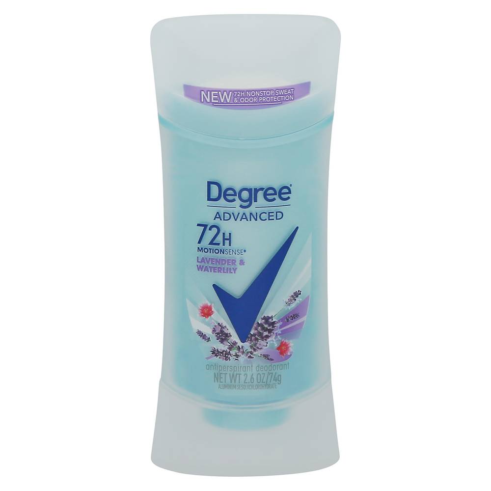 Degree Advanced 72h Lavender & Waterlily Antiperspirant Deodorant