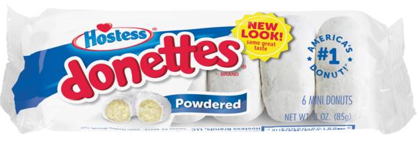 Hostess Powdered Sugar Mini Donuts 3oz