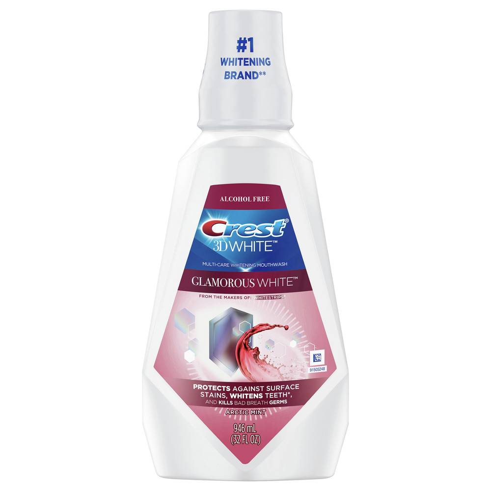 CREST Glamorous White Mouthwash (32 fl oz)