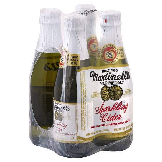 Martinelli's Gold Medal Sparkling Cider (4 pack, 8.72 oz)
