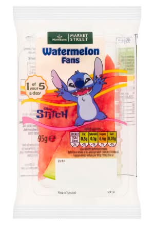 Morrisons The Greengrocer's on Market Street Vegan Watermelon Fans (95g)