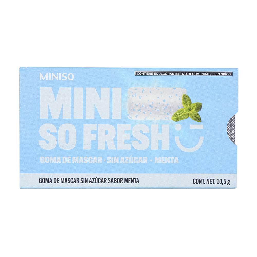 Miniso chicles fresh menta (1 pieza)