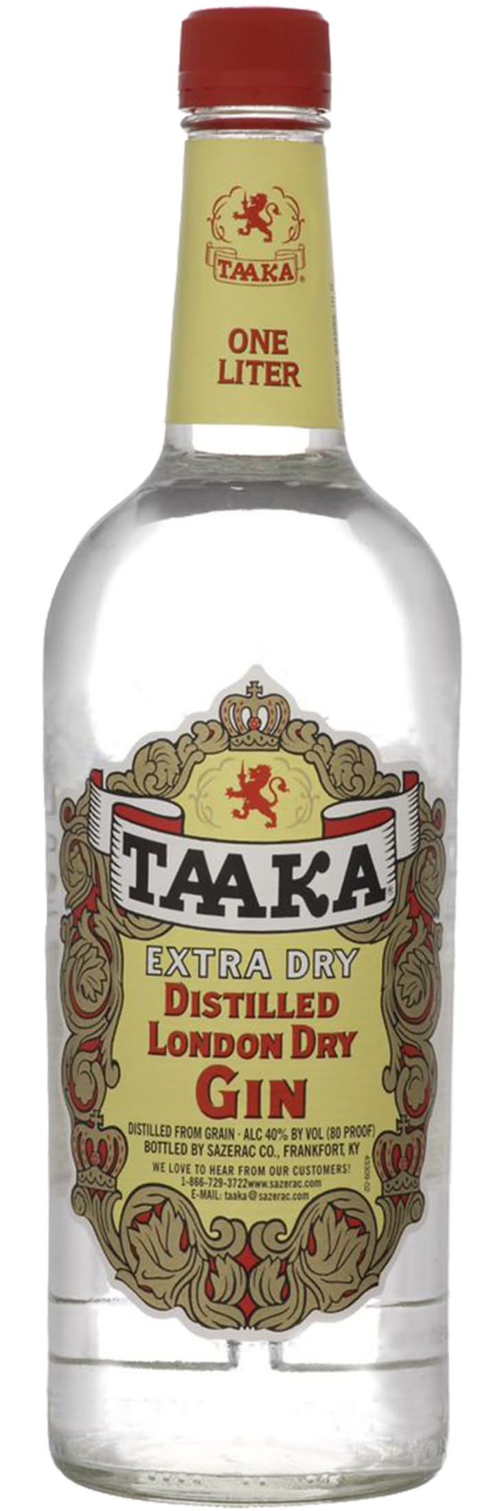 Taaka Distilled London Dry Gin (1 L)