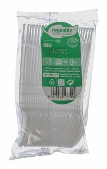 Set de 25 Cucharas Reutilizables