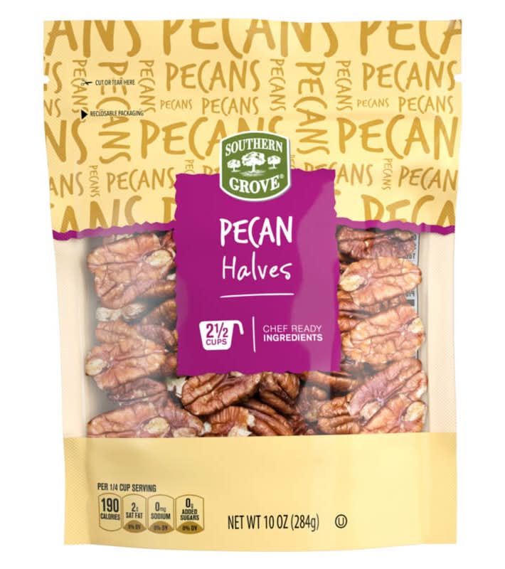 Southern Grove Pecan Halves (10 oz)