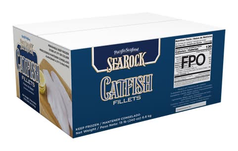 Searock Catfish Fillet (15 lbs)