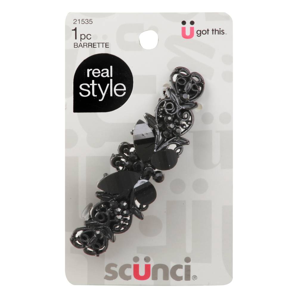 Scunci Real Style Barrette (1 barrette)