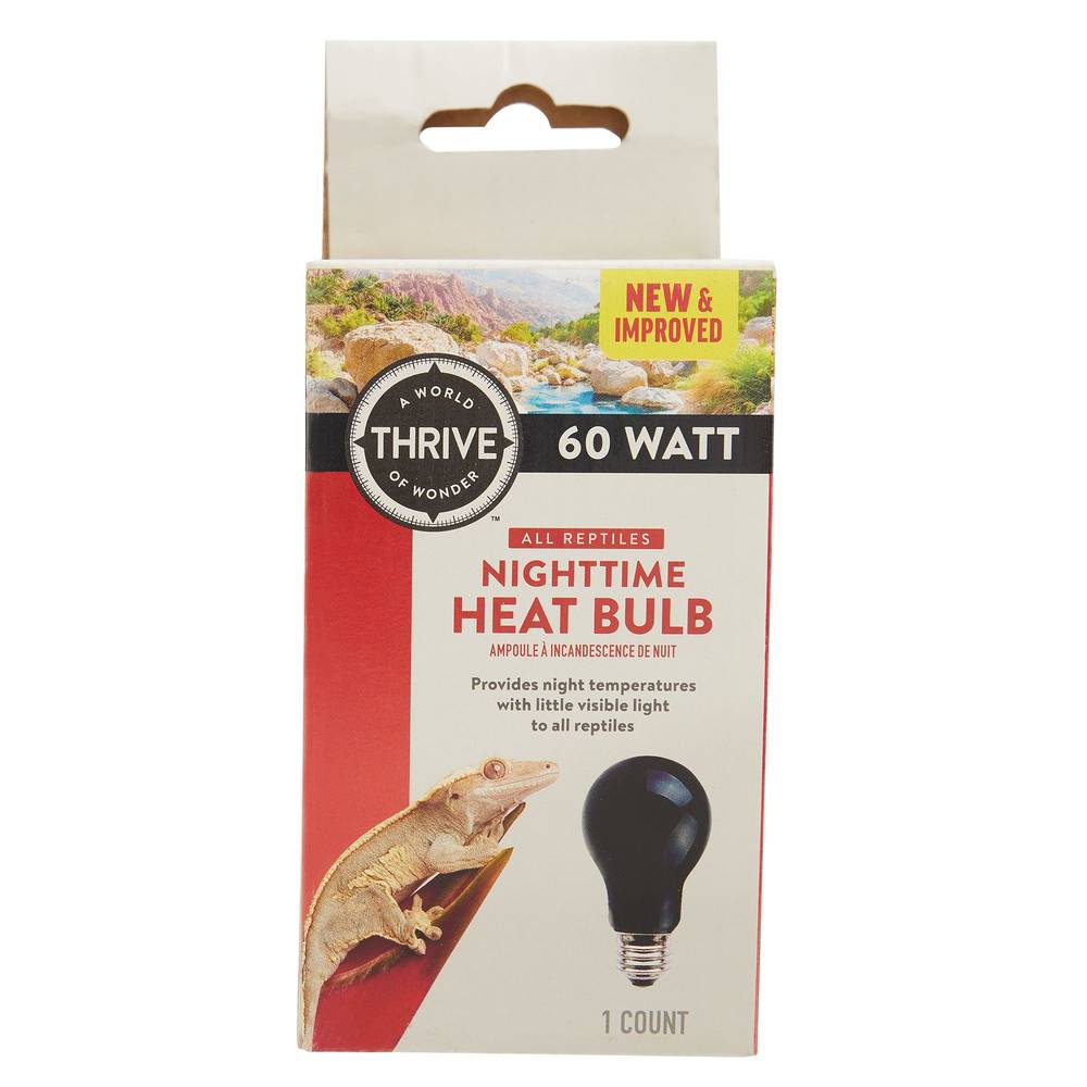 Thrive All Reptiles Nighttime 60 Watt Heat Bulb