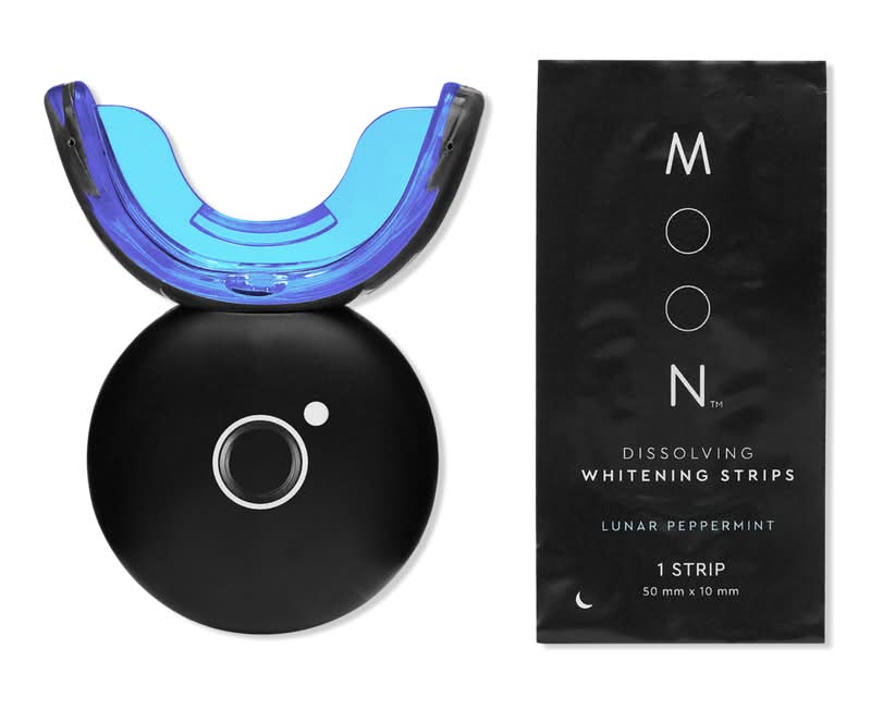 Moon The Teeth Whitening Device - At Home Whitening Kit with LED Light