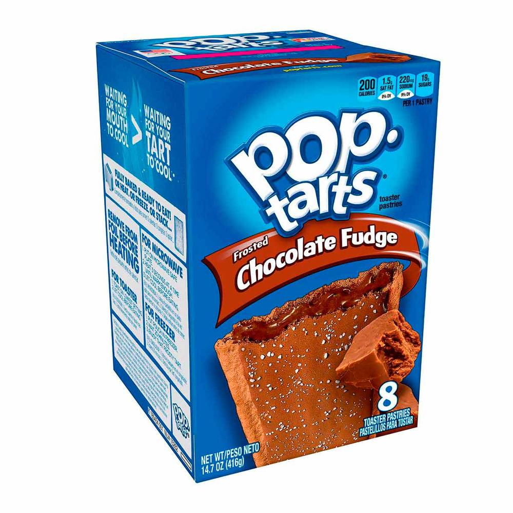 Pop-Tarts · Pastelillos para tostar (8 un), chocolate fudge (8 un)