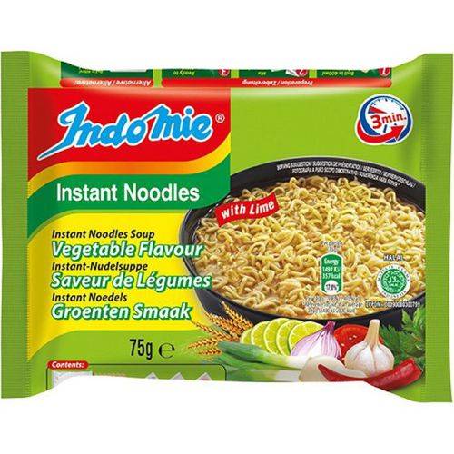 Indomie · Noodles vegetable - Nouilles instantanées à saveur de légumes (75 g - 75g)