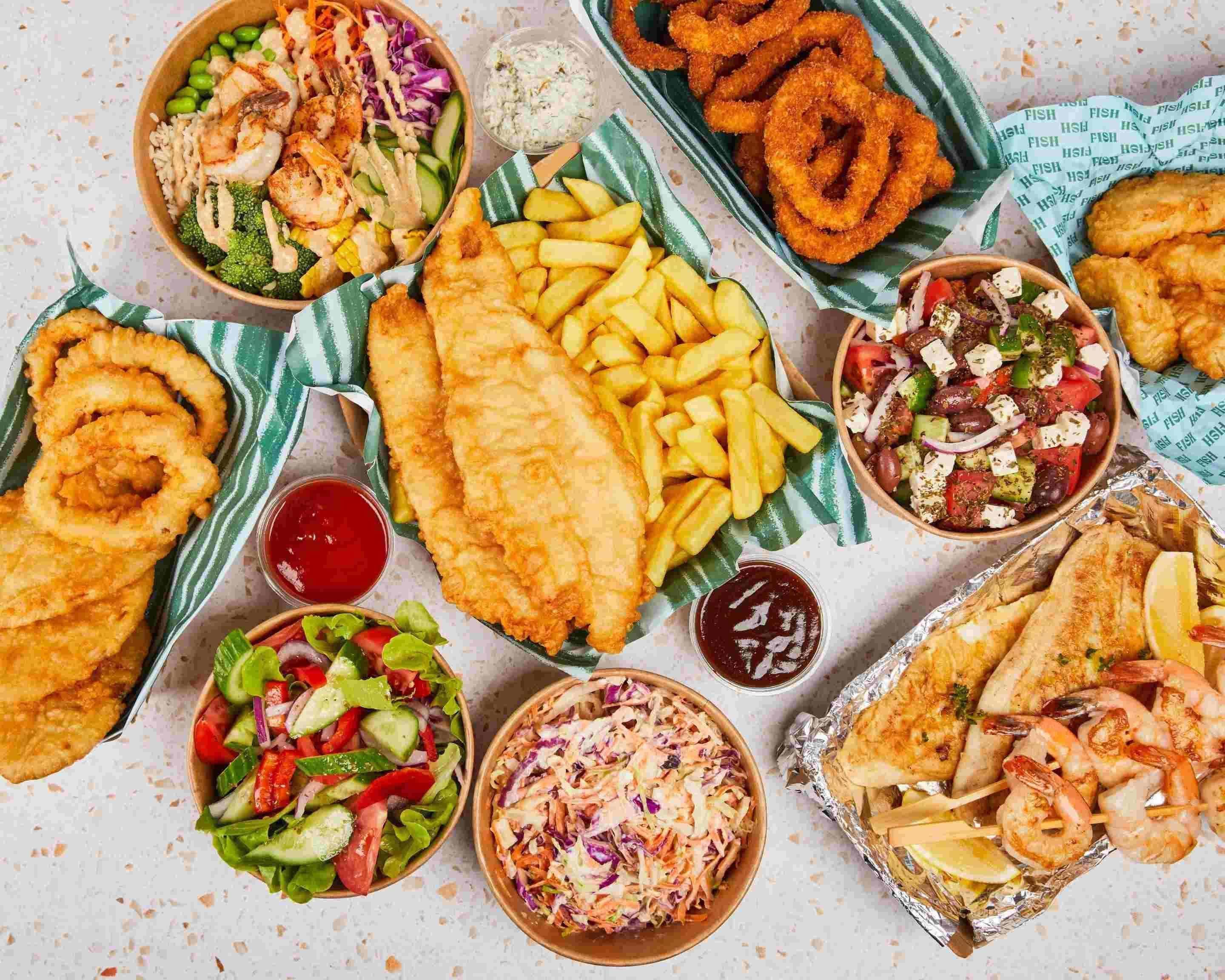Crispy Cod Fish And Chips Menu - Takeaway in Cardiff | Delivery menu ...