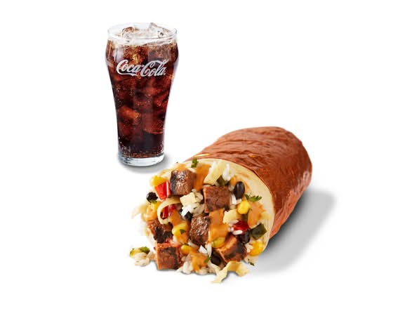 Southwest Steak Burrito + Drink