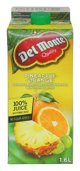 Del Monte Pineapple Orange Juice (1.6 L)
