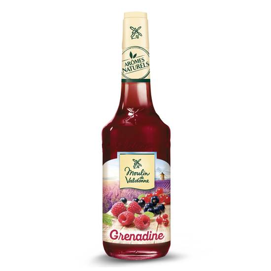 Moulin de Valdonne - Grenadine sirop bouteille arome naturel (700 ml)