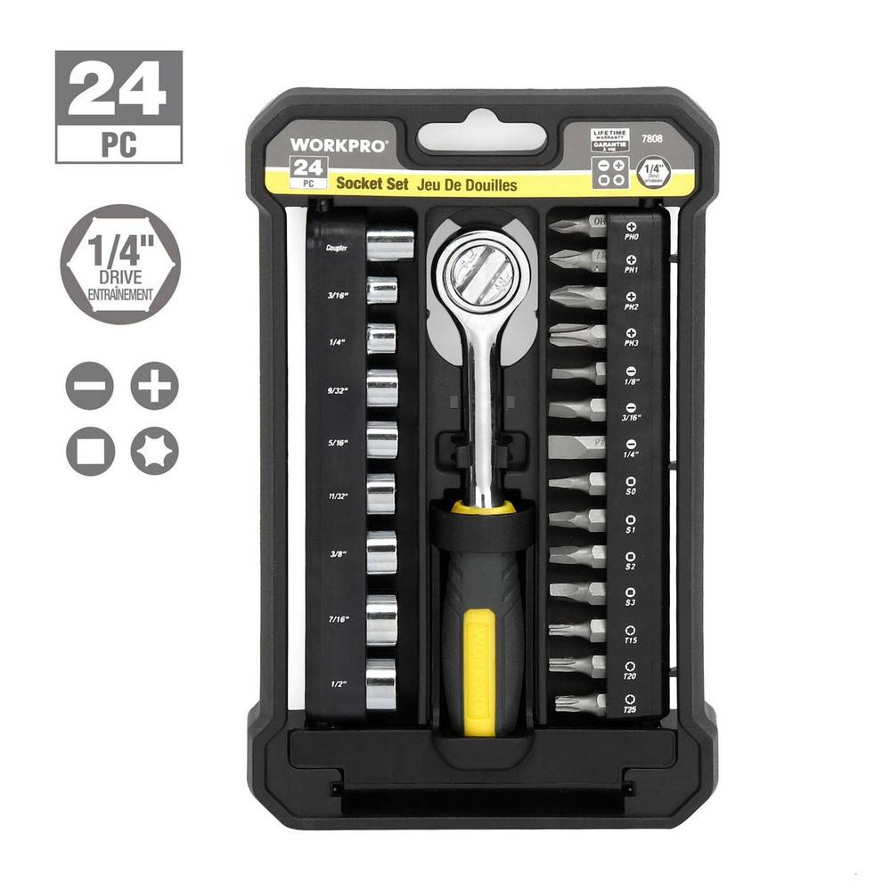 WORKPRO Socket Set (557 g)