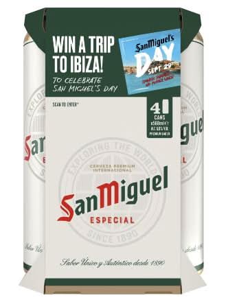 San Miguel Especial Premium Lager 4 x 568ml