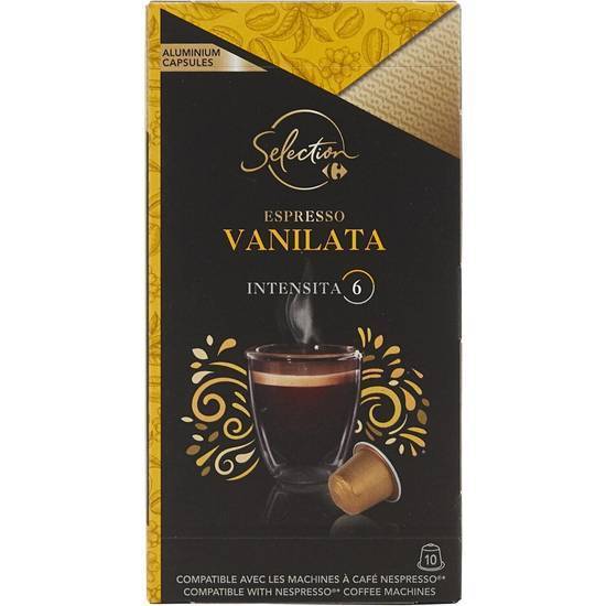 Carrefour Sélection - Carrefour sélection café capsules espresso intensité n°6 (52 g)