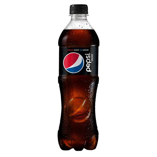 Pepsi refresco black (botella 600 ml)
