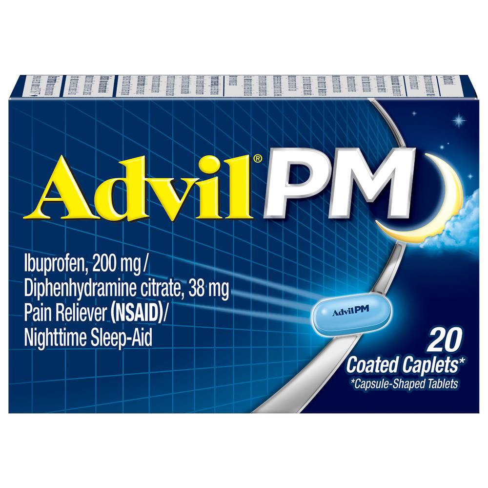 Advil Pm Nighttime Sleep Aid Caplets (20 ct)