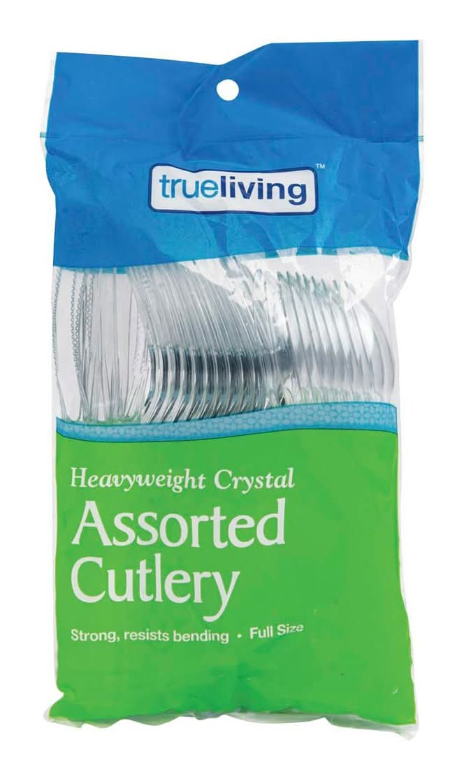 Trueliving Heavyweight Crystal Assorted Cutlery