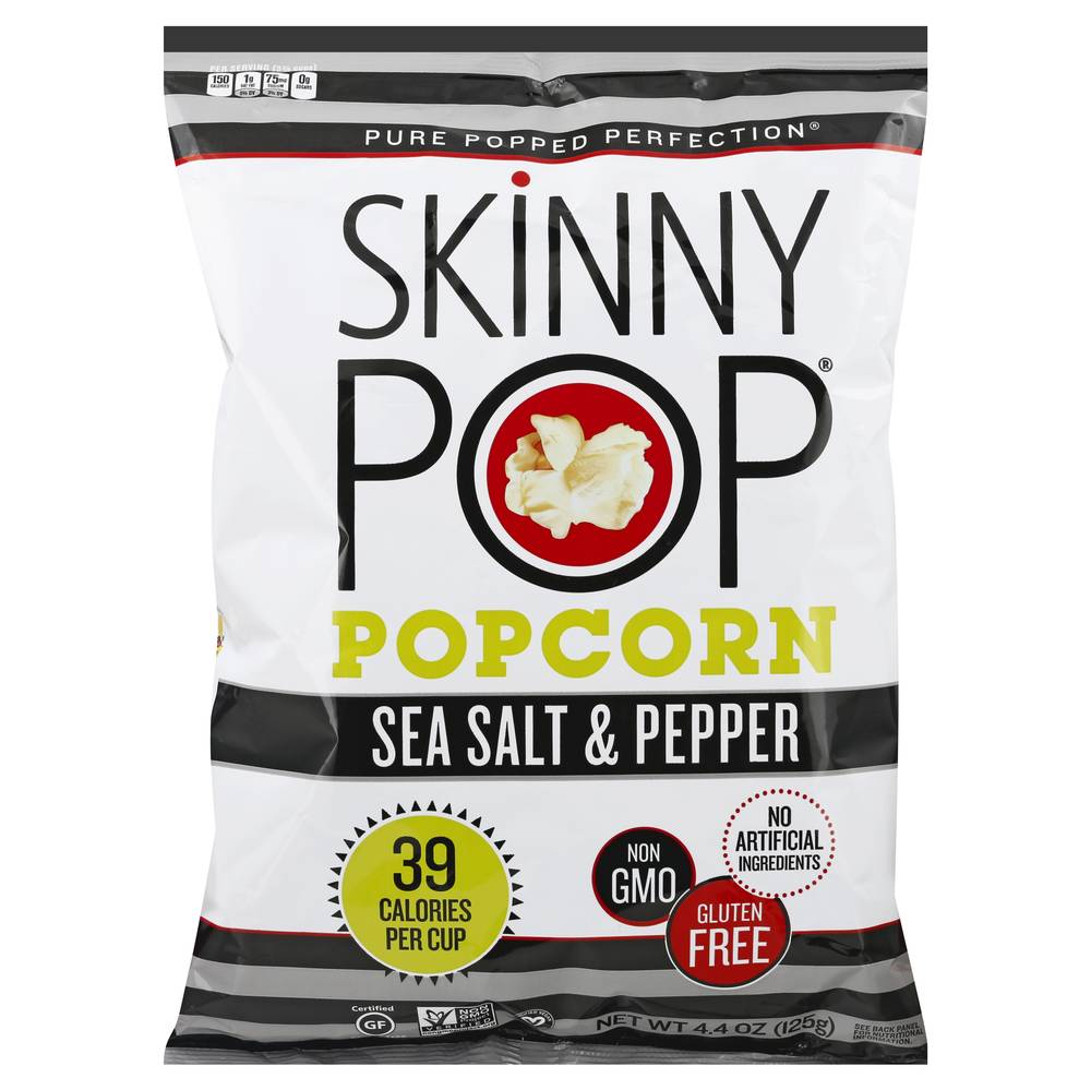 SkinnyPop Sea Salt & Pepper Popcorn (4.4 oz)