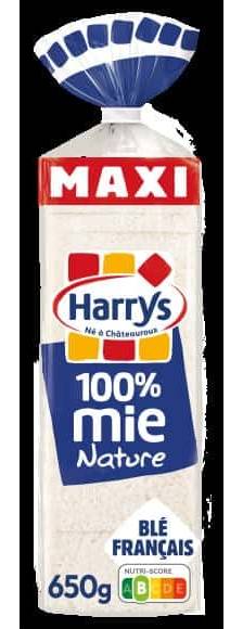 Harrys - Pain de mie 100% nature sans croûte (26)