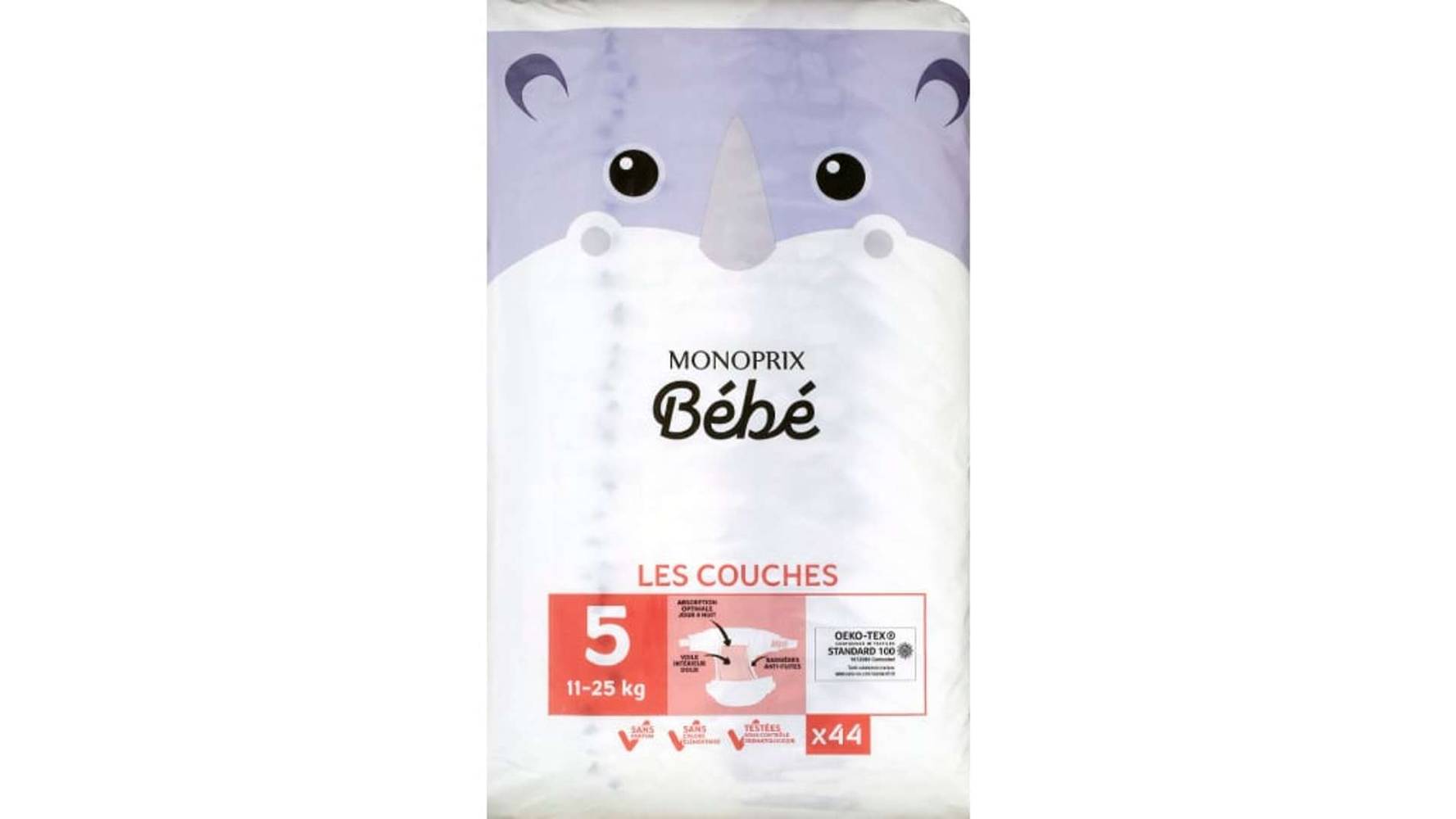 Monoprix Bébé Couches bébé (Taille 5)