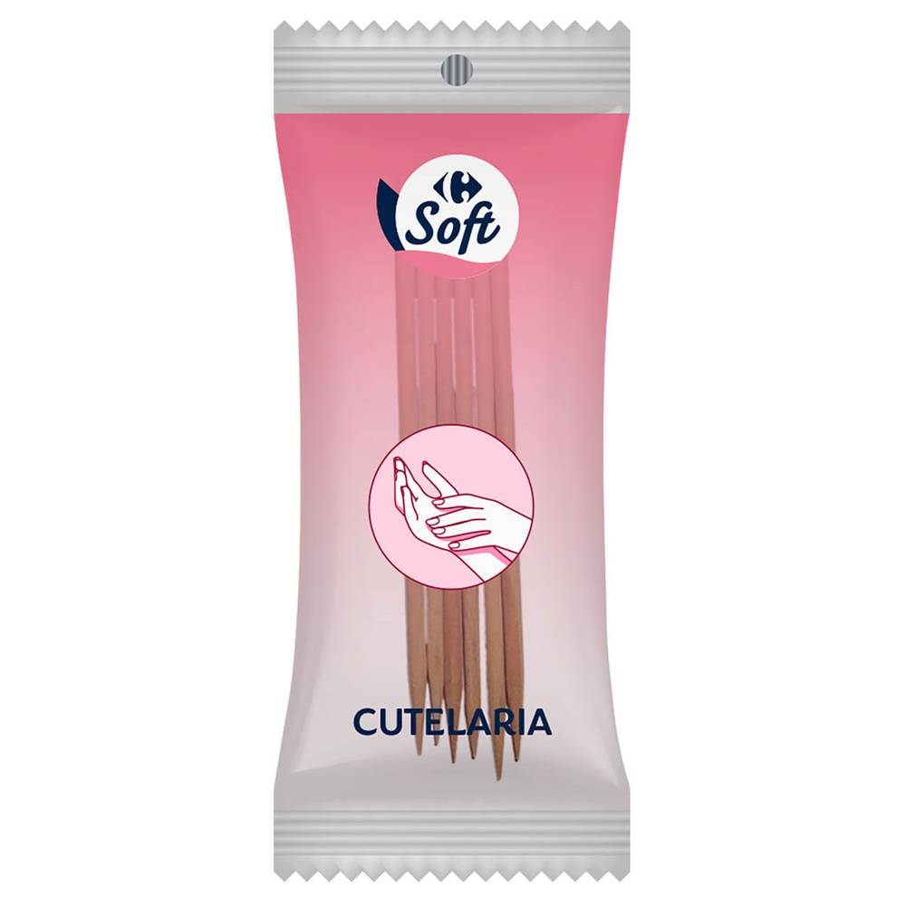 Carrefour soft palito cutelaria (6 palitos)